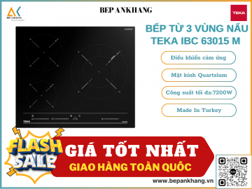 Bếp từ 3 vùng nấu Teka IBC 63015 M - Made In Turkey 